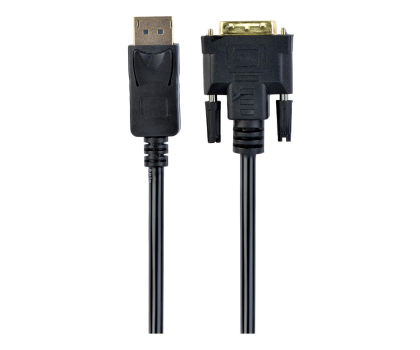 Kabel komputerowy GEMBIRD Kabel Displayport(M)->DVI-D(24+1) 1m CC-DPM-DVIM-1M